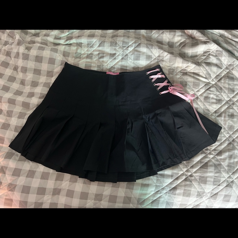 Black skirt, dolls kills, sugar thrill size XL